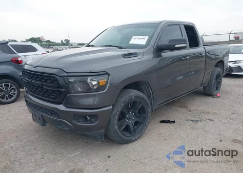 2022 Ram 1500 Lone Star 4X2 6'4 Box из США, поврежденный, VIN 1C6RREBT0NN398913